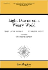 Light Dawns on a Weary World Two-Part choral sheet music cover